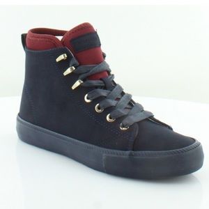 Tommy Hilfiger Twtadzia High Top Sneakers Size 6.5 Dark Blue